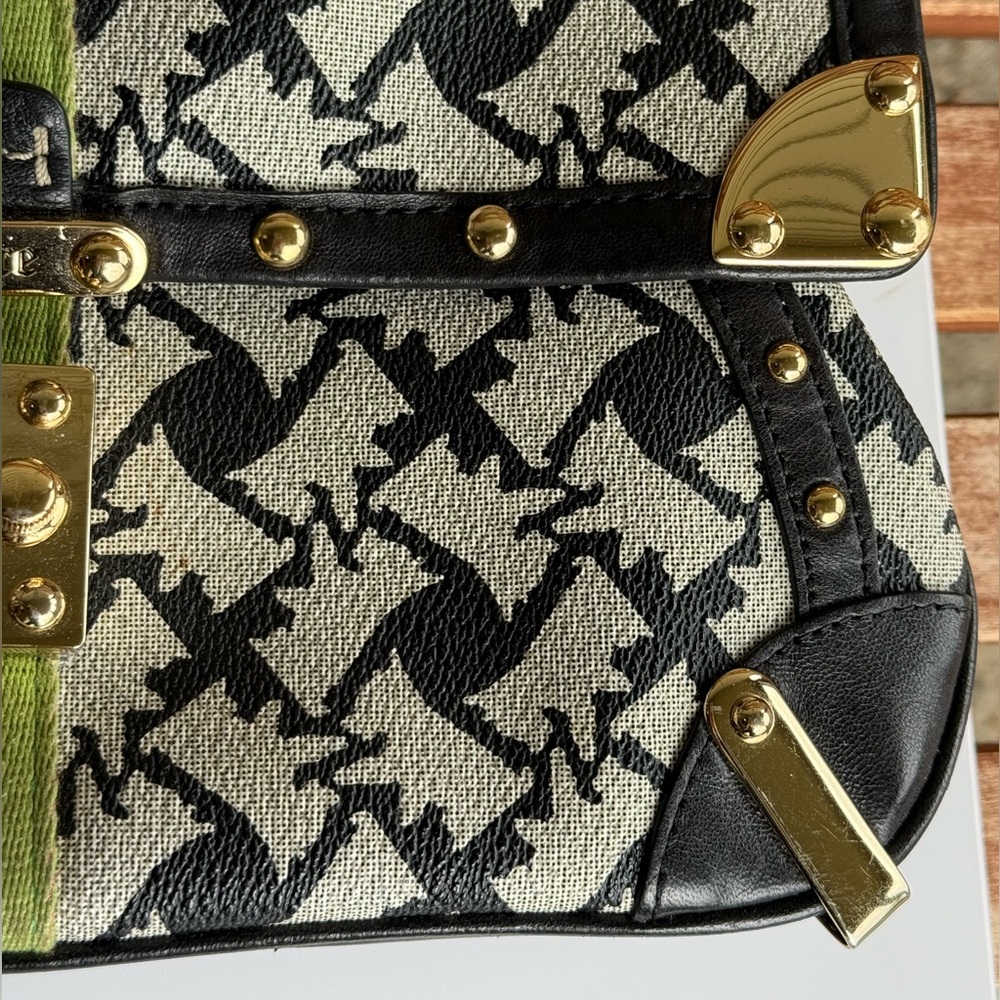 Juicy Couture large fold over buckle clutch - Picture 12 of 16